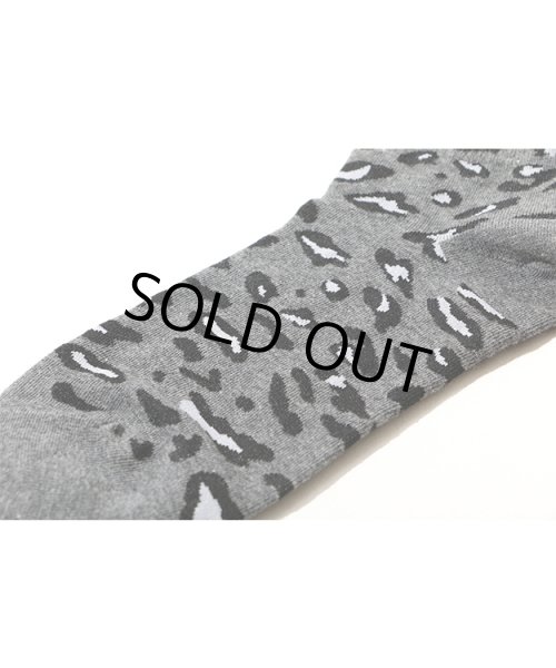 画像3: レオパードソックス　グレー (3)
