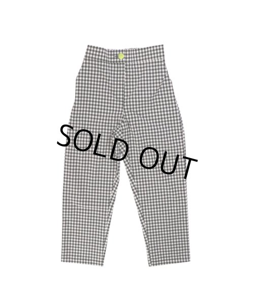 画像9: チェック柄ハイウエストパンツ (9)