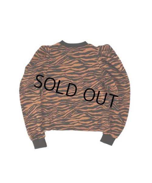画像10: アニマル柄パフスリーブカットソー (10)