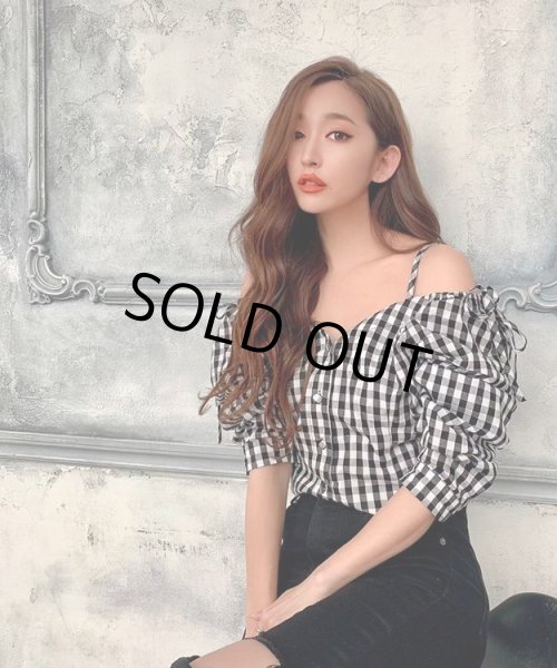 画像2: オフショルダーブラウス (2)
