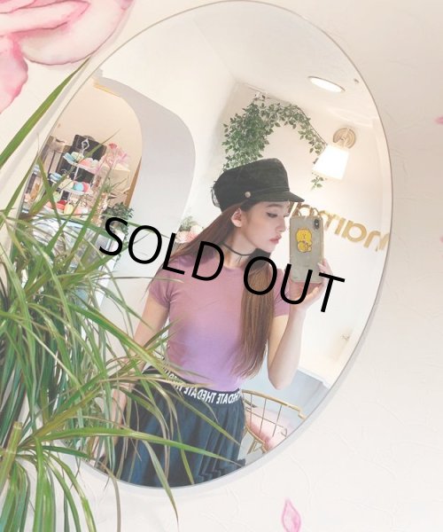 画像2: ショート丈ロゴテープTシャツ (2)