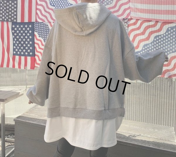 画像7: 編み上げパーカ (7)