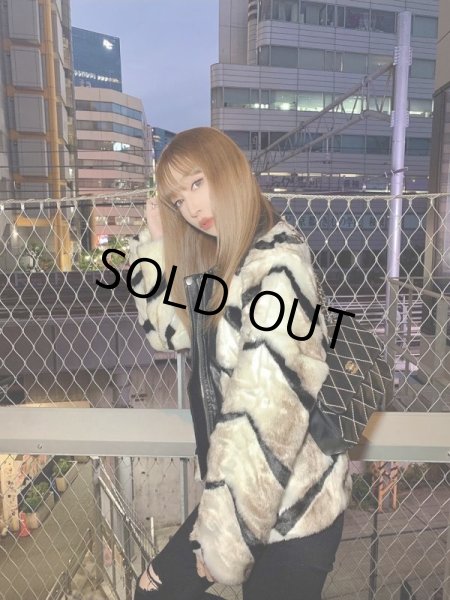 画像5: ファーライダースジャケット (5)