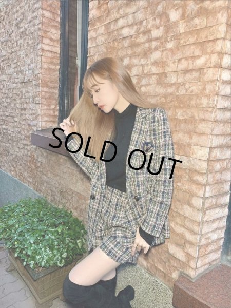 画像7: ツイードジャケットセットアップ (7)