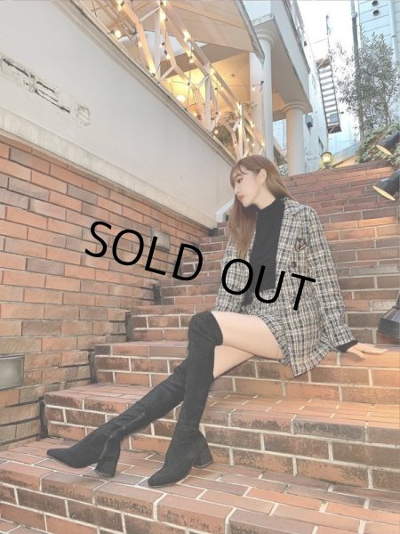 画像3: ツイードジャケットセットアップ (3)