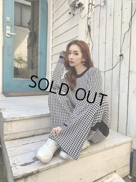 画像9: 千鳥柄ラインセットアップ (9)