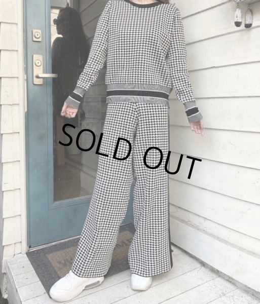 画像5: 千鳥柄ラインセットアップ (5)