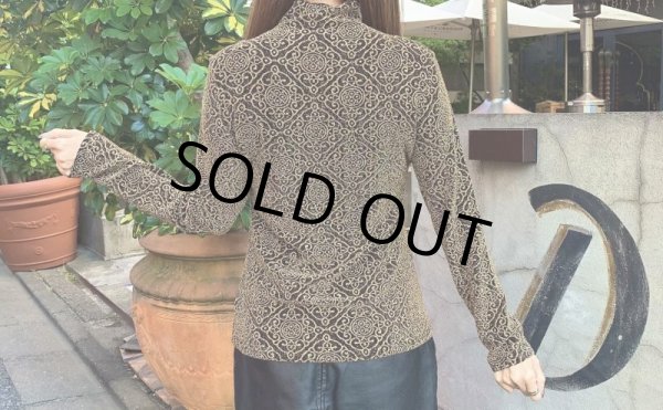 画像5: ダマスク柄カットソー (5)