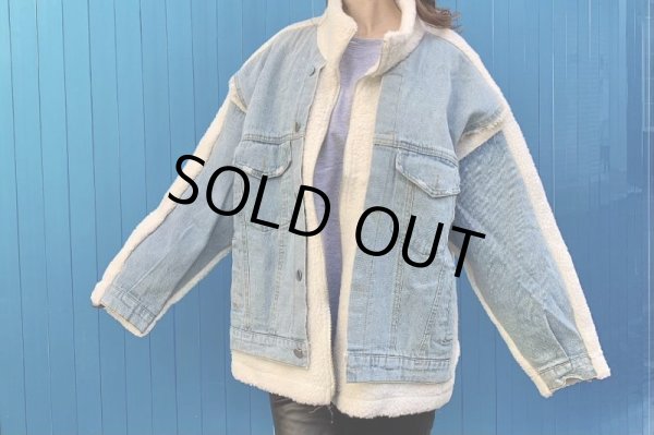 画像4: デニムボアジャケット (4)