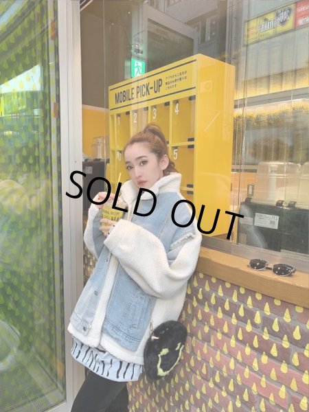 画像7: デニムボアジャケット (7)