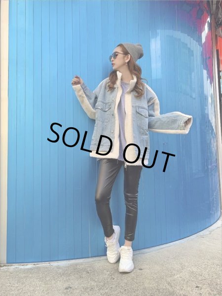 画像3: デニムボアジャケット (3)