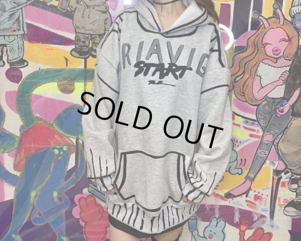 画像5: 2Dプリントフーディー (5)