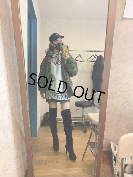 画像4: 2Dプリントフーディー (4)