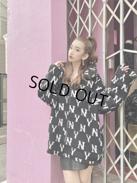 画像10: ワントーンボアジャケット (10)