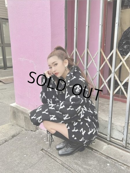 画像3: ワントーンボアジャケット (3)