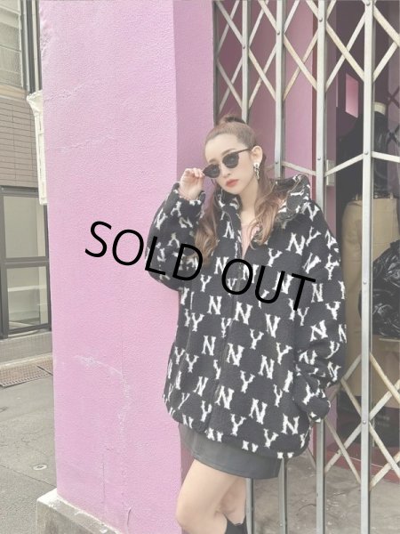 画像2: ワントーンボアジャケット (2)