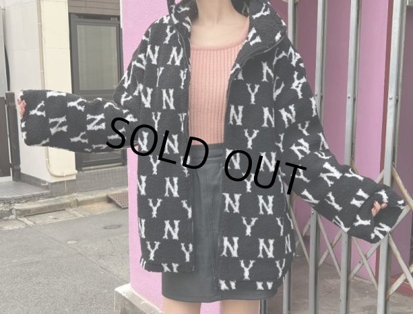 画像8: ワントーンボアジャケット (8)