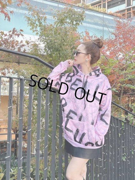 画像3: マーブル柄フーディー (3)