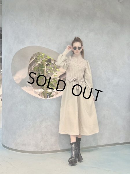 画像8: ニットコンビワンピ (8)