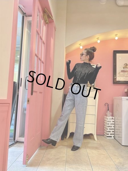 画像5: ハイウエストデニムパンツ (5)