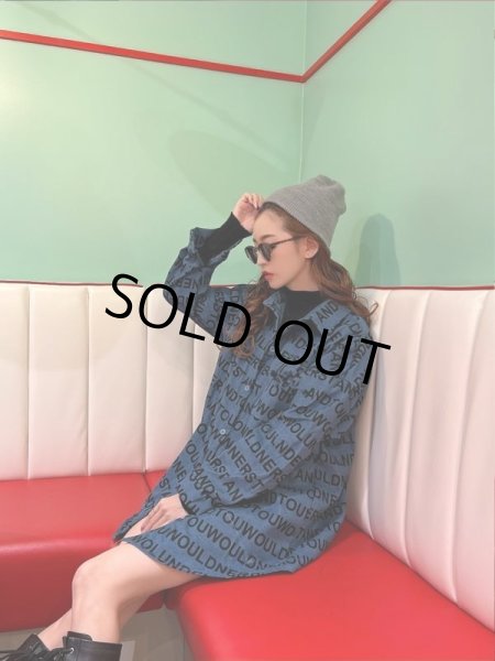 画像8: オーバーサイズシャツワンピ (8)