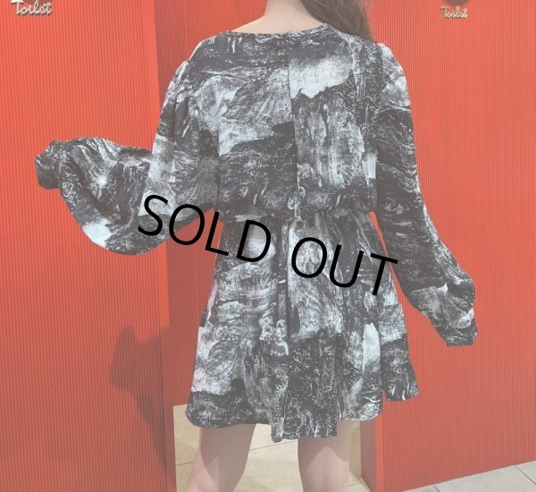 画像4: モノトーンロングスリーブワンピ (4)