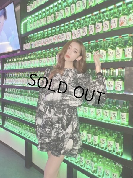 画像6: モノトーンロングスリーブワンピ (6)