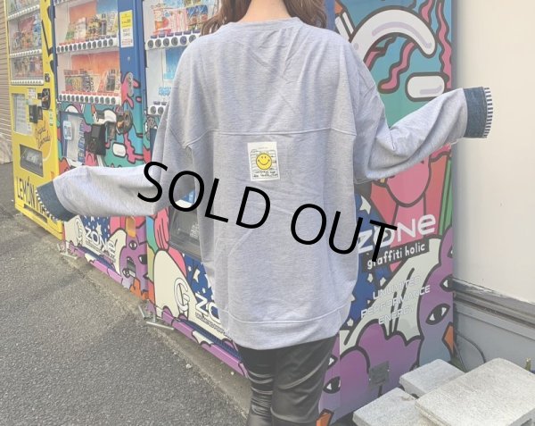 画像6: デニムプルオーバースェット (6)