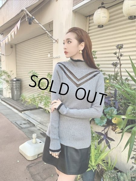 画像6: ラインデザインカットソー (6)