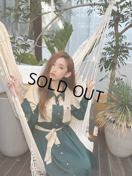 画像9: ワークシャツワンピース (9)