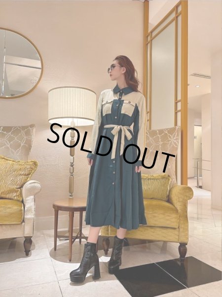 画像5: ワークシャツワンピース (5)