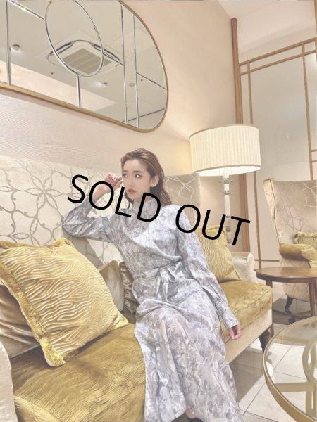 画像8: ハイネックグレーワンピース (8)