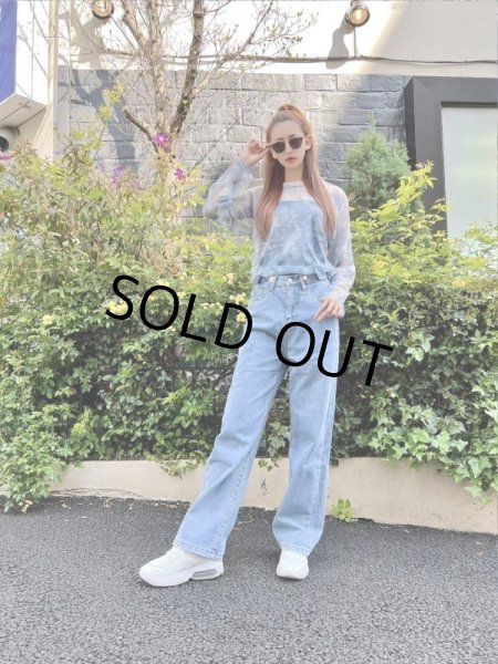 画像4: 大理石柄シアーカットソー (4)