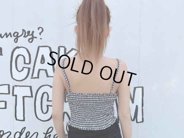 画像9: 千鳥柄キャミセットシャツ (9)