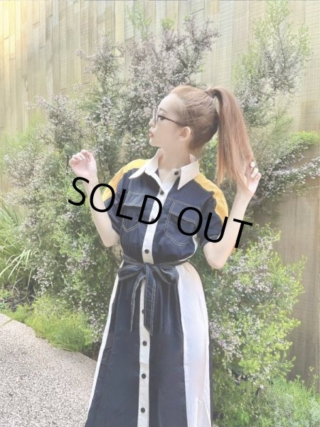 画像5: ワークシャツワンピース (5)