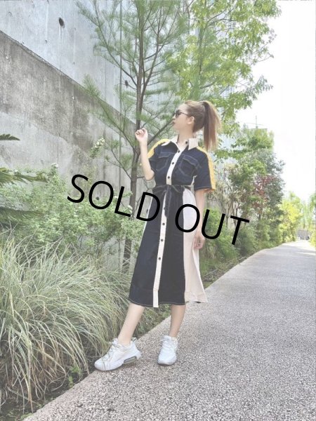 画像4: ワークシャツワンピース (4)