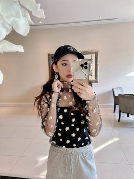 画像4: フラワーシアーカットソー (4)