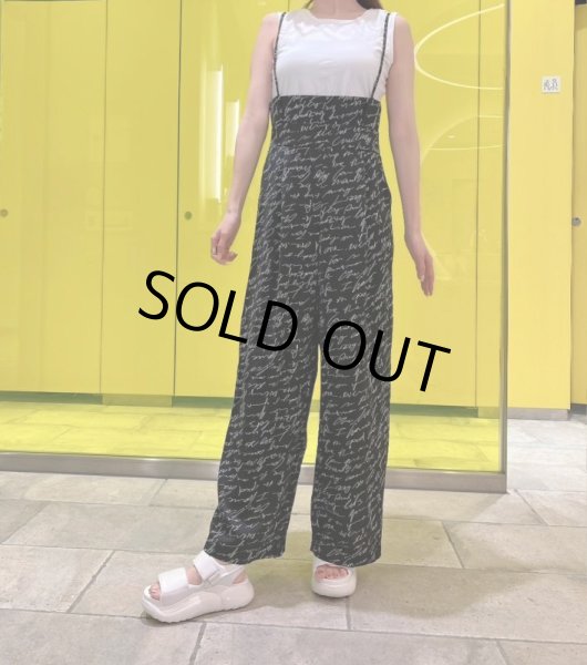 画像6: プリントロゴジャンプスーツ (6)