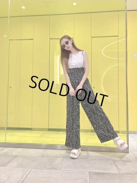 画像4: プリントロゴジャンプスーツ (4)