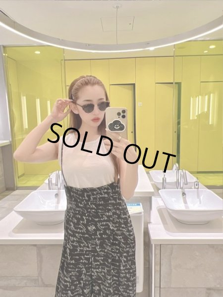 画像5: プリントロゴジャンプスーツ (5)