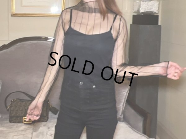 画像5: ストライプシアーカットソー (5)