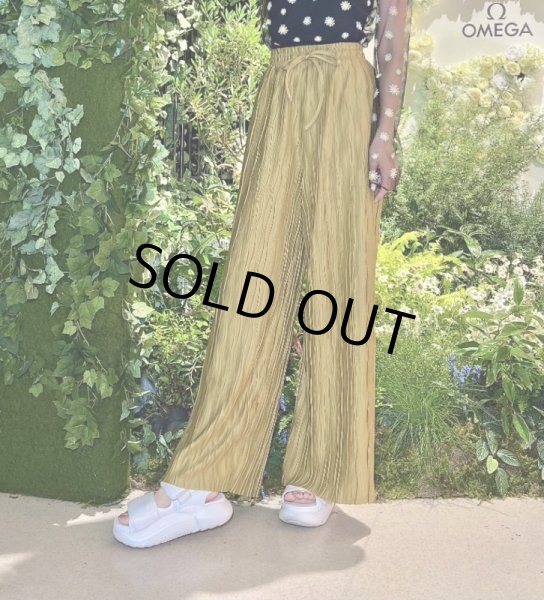 画像5: プリーツワイドパンツ (5)