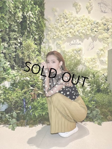 画像4: プリーツワイドパンツ (4)