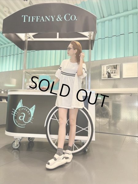 画像4: ウエストラインTシャツワンピ (4)