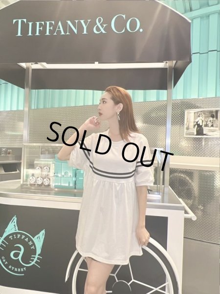 画像3: ウエストラインTシャツワンピ (3)