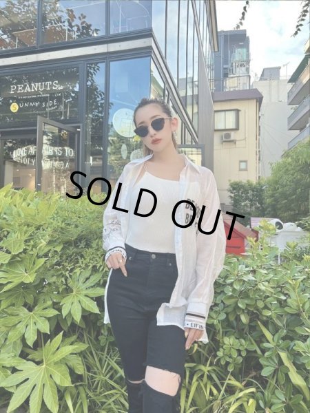 画像2: ラインデザインシャツ (2)