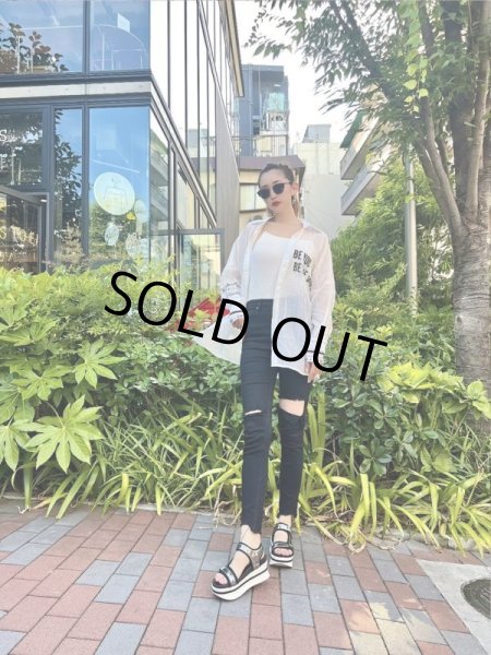 画像4: ラインデザインシャツ (4)