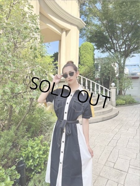 画像2: ワークシャツワンピース (2)