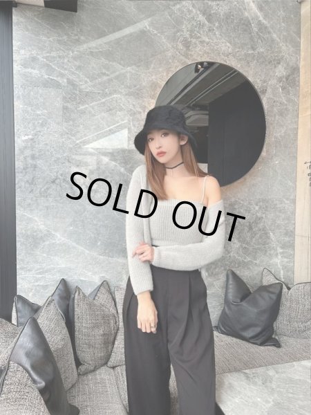 画像3: ニットカーデ＆キャミアンサンブル (3)