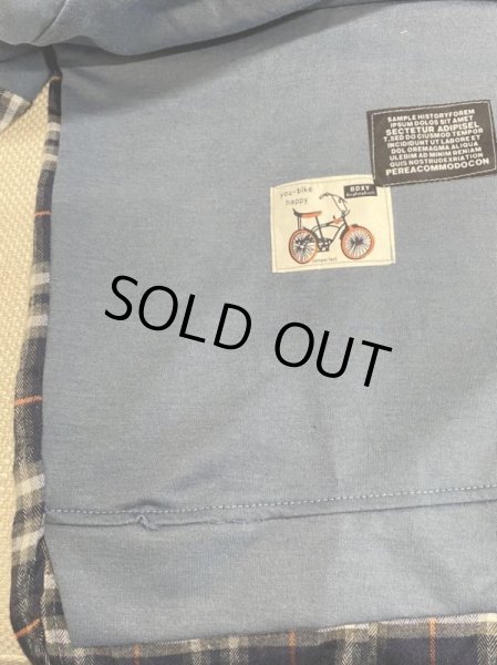 画像6: デザインチェック柄フーディー (6)